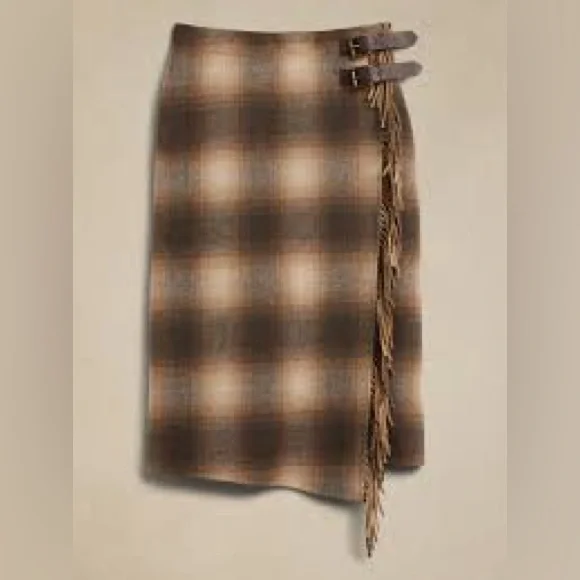 Banana republic Stella blanket skirt